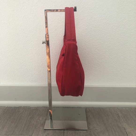 Prada Shoulder Bag - Tessuto Hobo, Red. - Picture 2 of 9